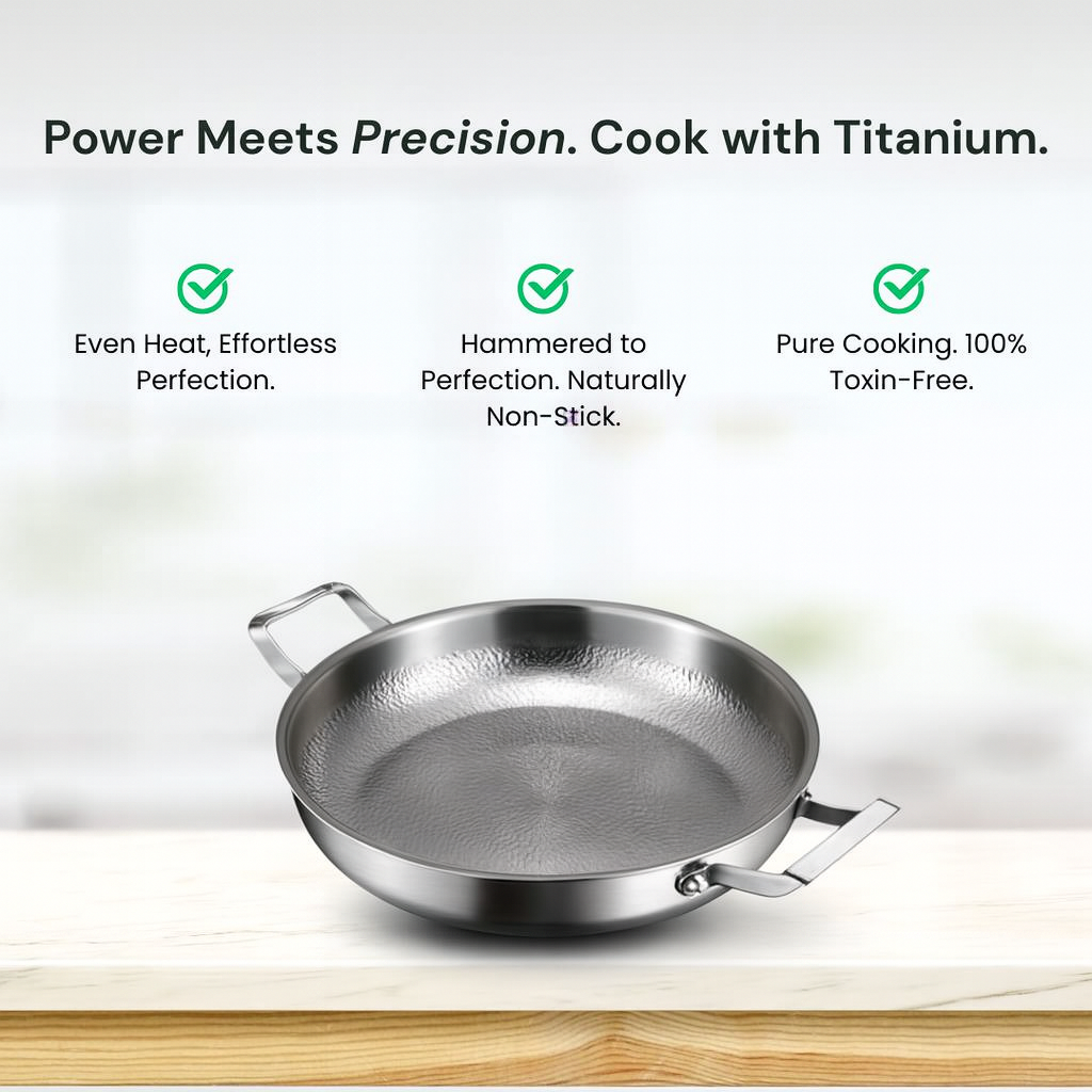 Titanium Two-Handled Sauté Pan