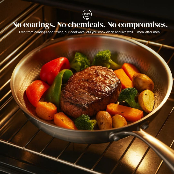 Titanium Deep Casserole Pot Pro